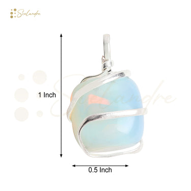 Guardian Opalite Tumble Pendant