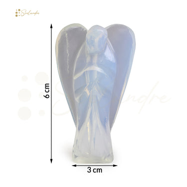 Ethereal Glow Opalite Gemstone  Angel