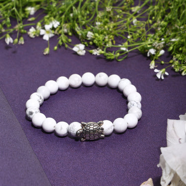 Harmonious Howlite Bracelet – Embrace Calmness, Wisdom & Patience