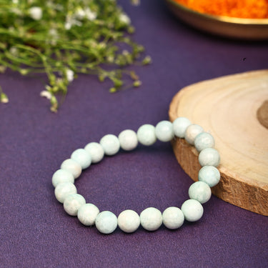 Ethereal Serenity Amazonite Bracelet – Embrace Wellness, Balance & Positive Energy