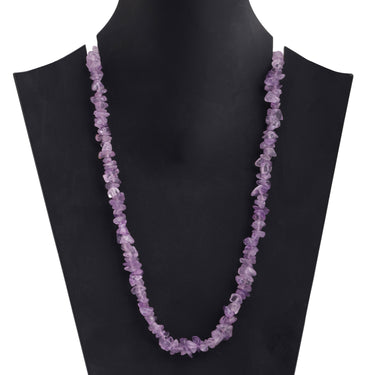 Enchanted Natural Amethyst Gemstone Chip beads Necklace