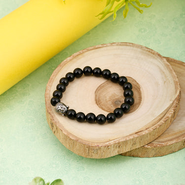 Black Onyx Serenity Bracelet – Wellness, Balance, and Positive Energy