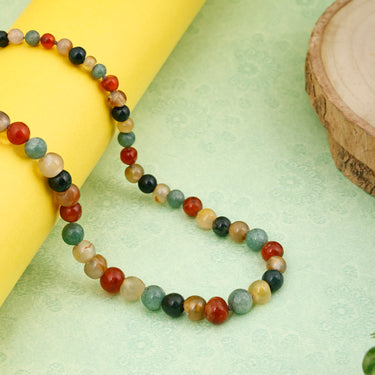 Enchanting Rainbow Gemstone Necklace