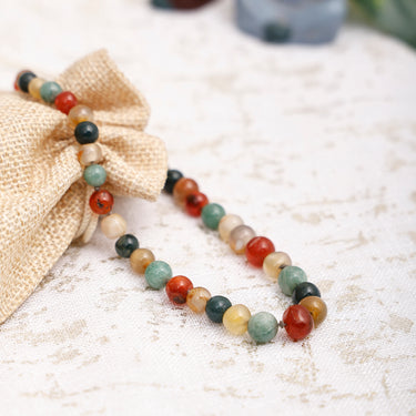 Enchanting Rainbow Gemstone Necklace