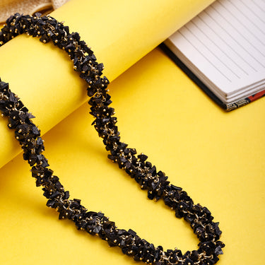 Sapphire Stardust Natural Blue Goldstone Necklace