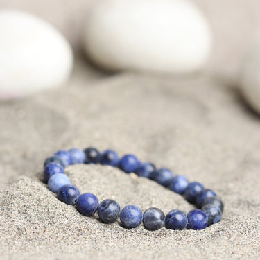 Enlightened Sodalite Bracelet – A Journey of Insight, Clarity, and Inner Peace