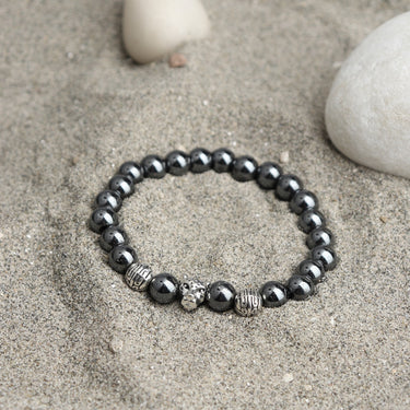 Bold Hematite Tiger Bracelet – Embrace Positive Energy, Balance & Protection