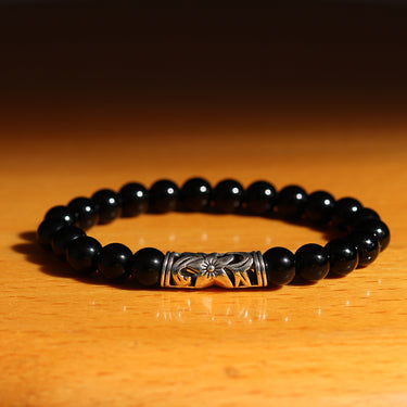 Black Onyx Serenity & Protective Bracelet