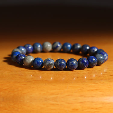 Ethereal Harmony Lapis Lazuli Bracelet with Charm – Embrace Wellness, Balance & Healing