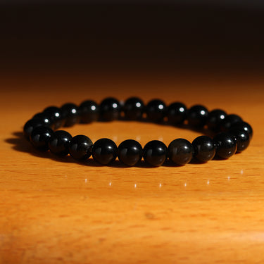 Protective Black Obsidian Stone Bracelet – The Ultimate Statement of Protection, Clarity & Grounding