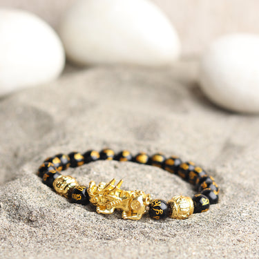 Pixiu Bracelet with Black Obsidian - The Ultimate Symbol of Protection, Prosperity & Strength