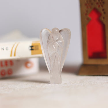 Crystal Clarity - Clear Crystal Gemstone Angel