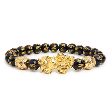 Pixiu Bracelet with Black Obsidian - The Ultimate Symbol of Protection, Prosperity & Strength