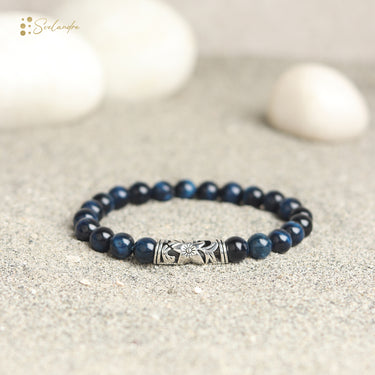 Blue Tiger Eye Charm Bracelet – The Ultimate Statement of Style, Clarity, Strength & Confidence