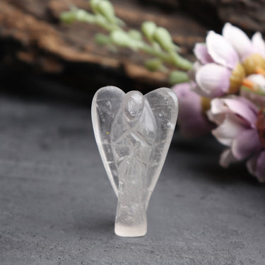 Crystal Clarity - Clear Crystal Gemstone Angel