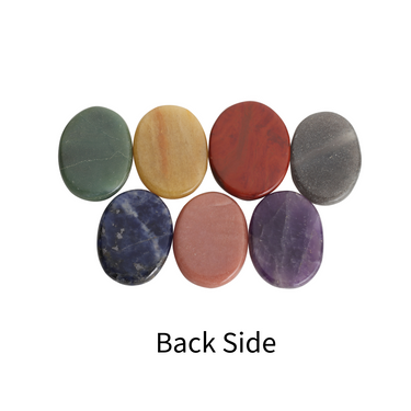 Chakra Bliss: Seven 7 Chakra Stone Set for Manifestation & Balance